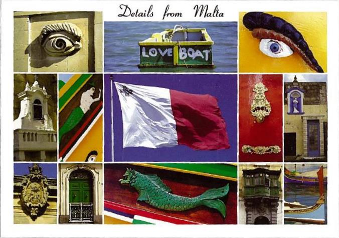 Malta postcard