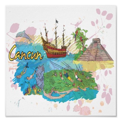 cancun poster