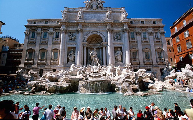 trevi fountain rome