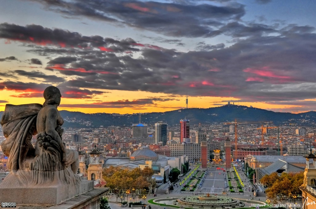 barcelona cityscape